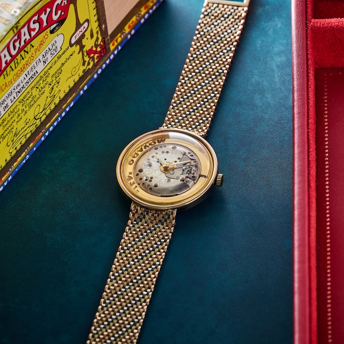 Pre-Owned Movado 431 Tri-Tone 'Salesman Sample'