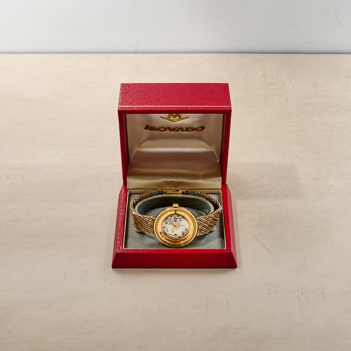 Pre-Owned Movado 431 Tri-Tone 'Salesman Sample'