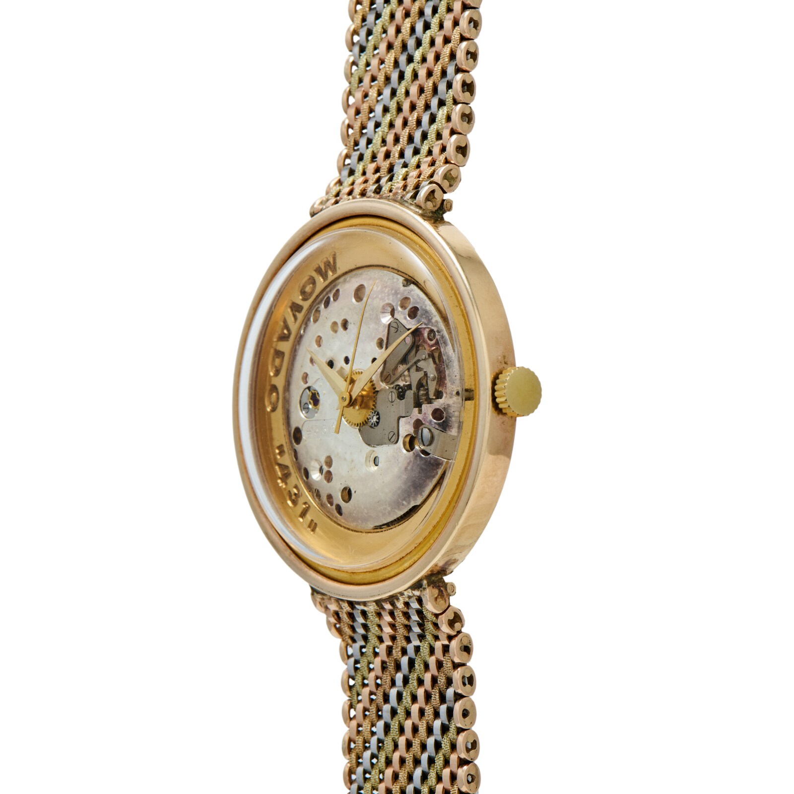 Pre-Owned Movado 431 Tri-Tone 'Salesman Sample'