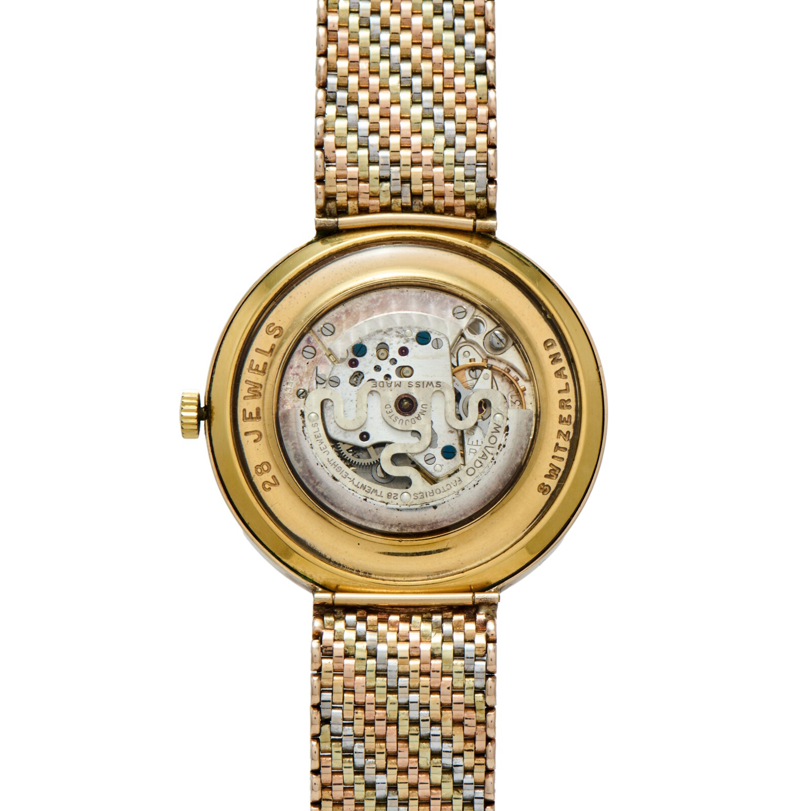 Pre-Owned Movado 431 Tri-Tone 'Salesman Sample'