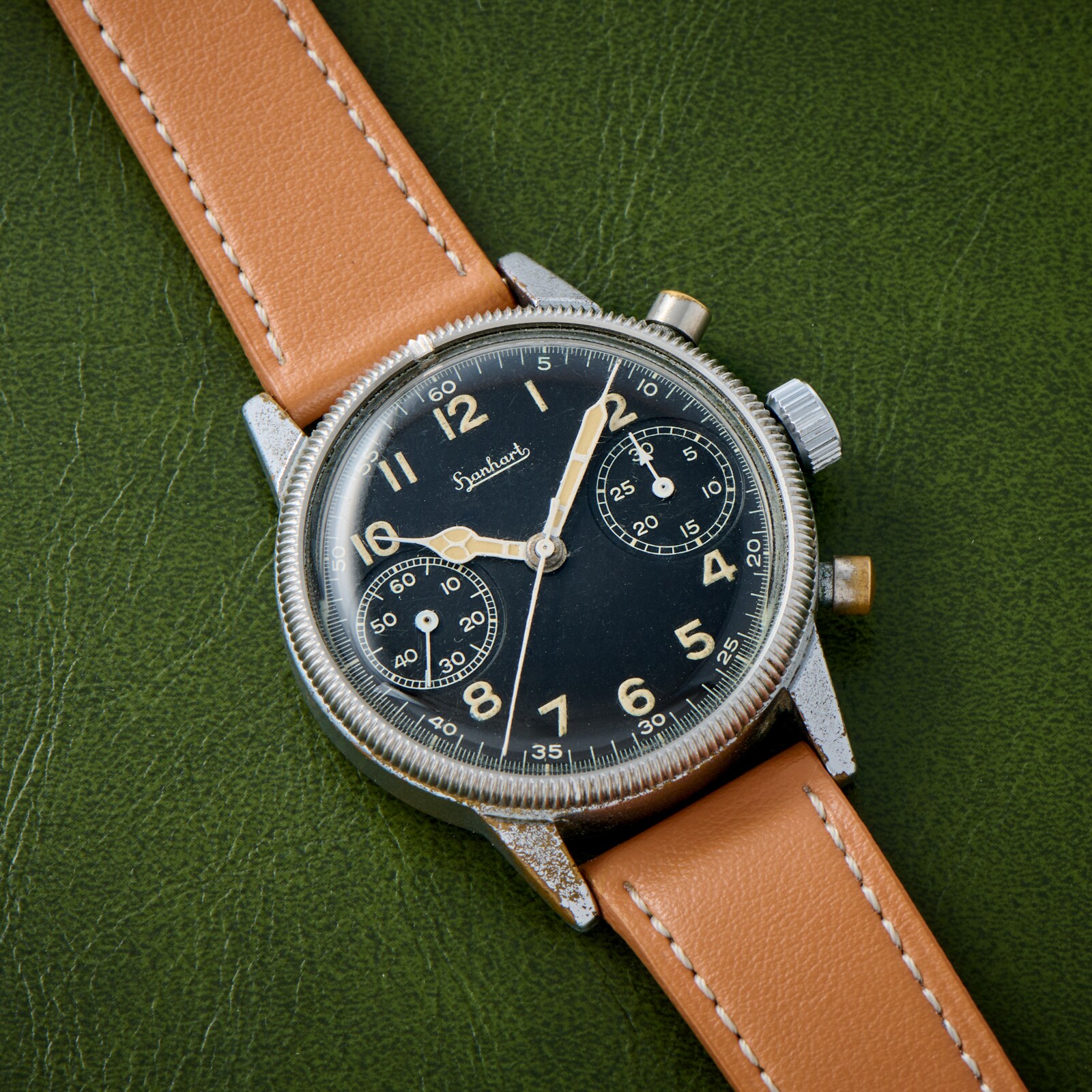 Pre-Owned Hanhart Pilot Flyback Chronograph