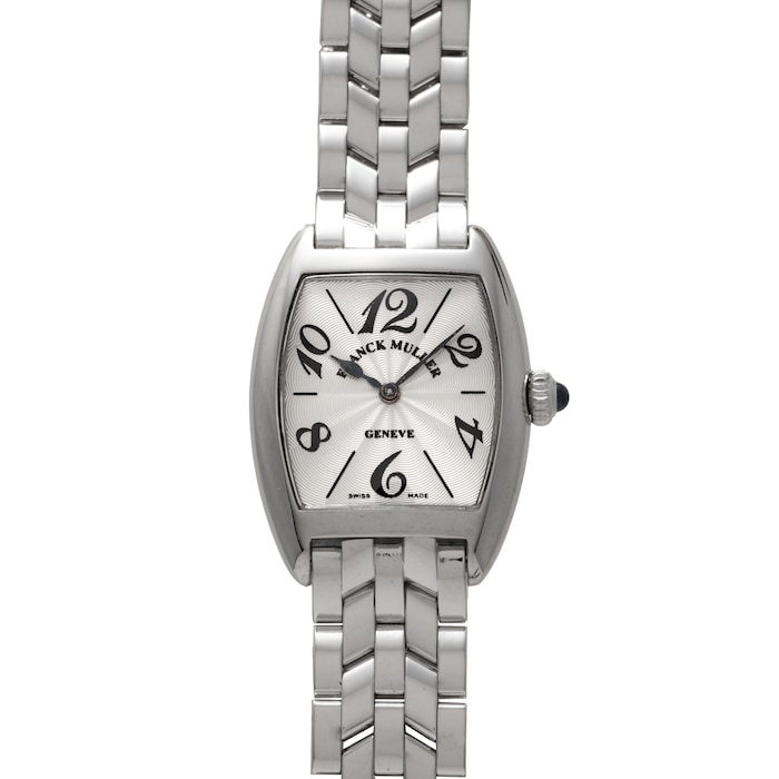 Pre-Owned Franck Muller Cintree Curvex Platinum