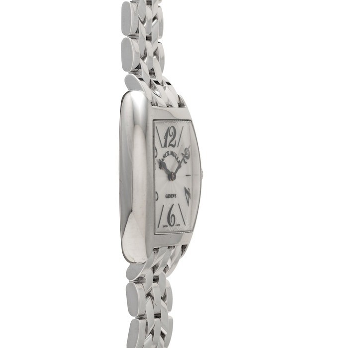 Pre-Owned Franck Muller Cintree Curvex Platinum