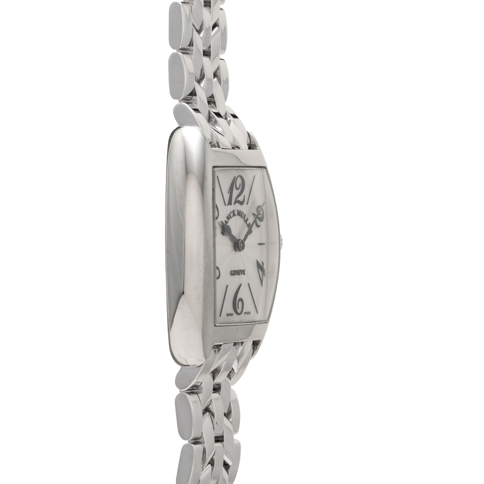 Pre-Owned Franck Muller Cintree Curvex Platinum