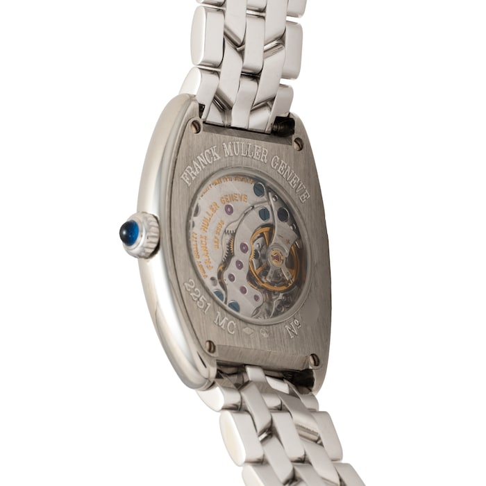 Pre-Owned Franck Muller Cintree Curvex Platinum