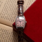 Pre-Owned Frank Muller Cintree Curvex Platinum Diamond