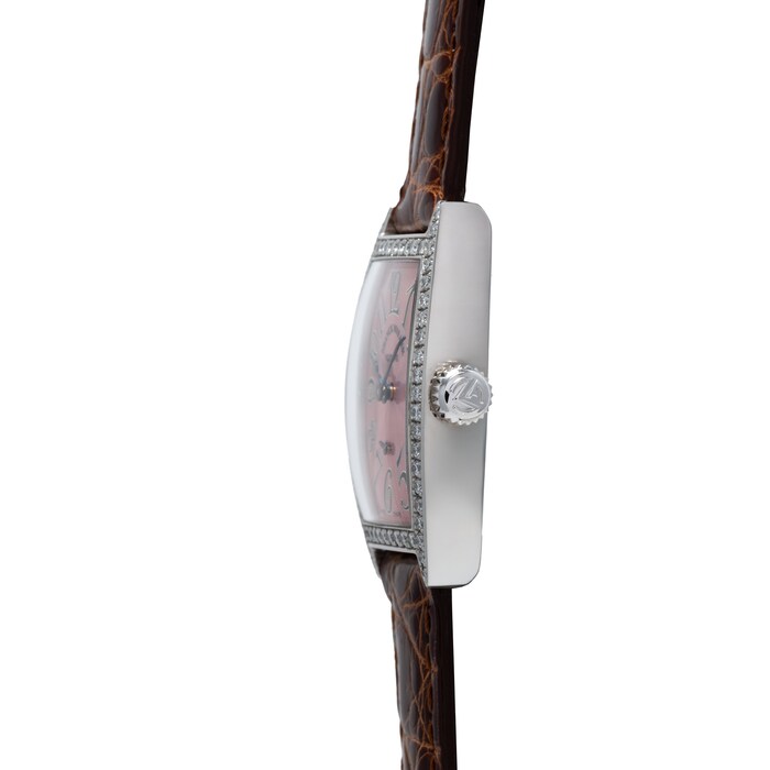 Pre-Owned Frank Muller Cintree Curvex Platinum Diamond
