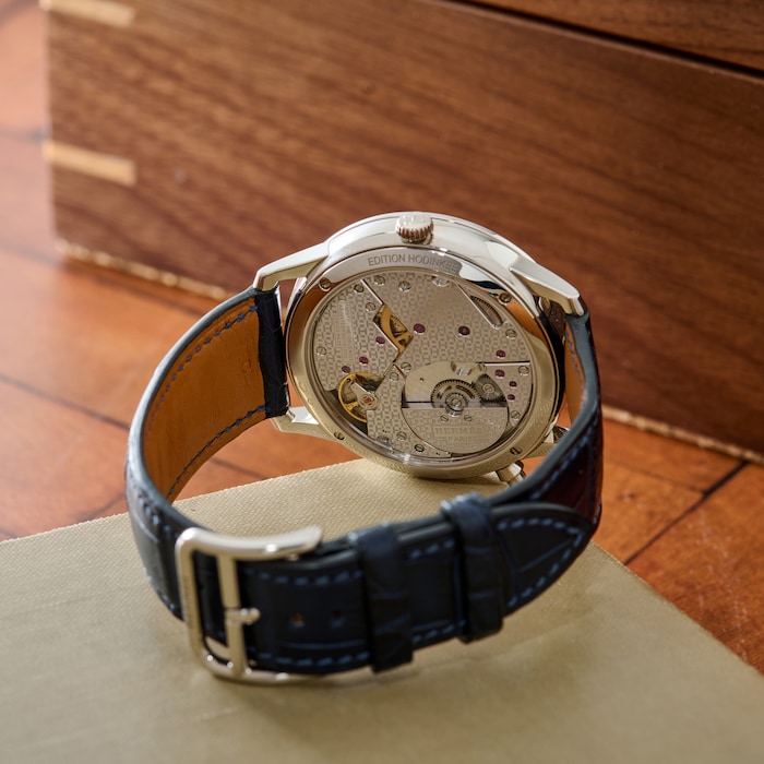 Pre-Owned Hermès Slim D'Hermès GMT for HODINKEE