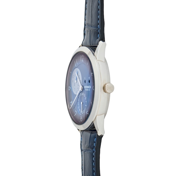 Pre-Owned Hermès Slim D'Hermès GMT for HODINKEE