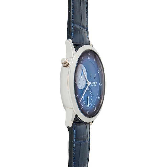 Pre-Owned Hermès Slim D'Hermès GMT for HODINKEE
