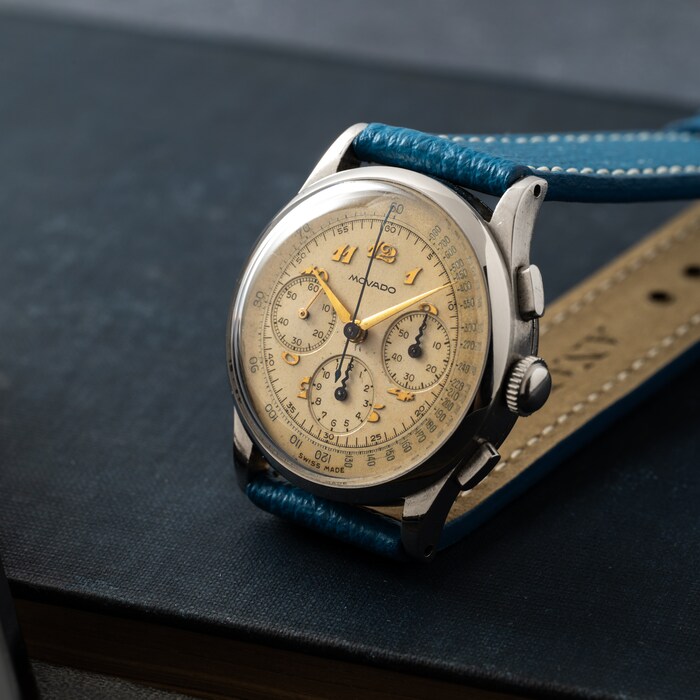 Pre-Owned Movado M95 U.S.A.A.F. Issued Chronograph