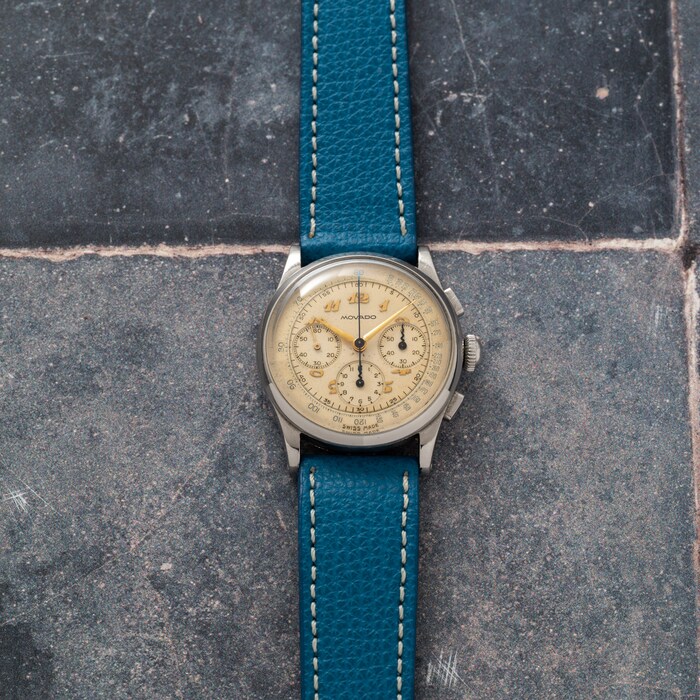 Pre-Owned Movado M95 U.S.A.A.F. Issued Chronograph