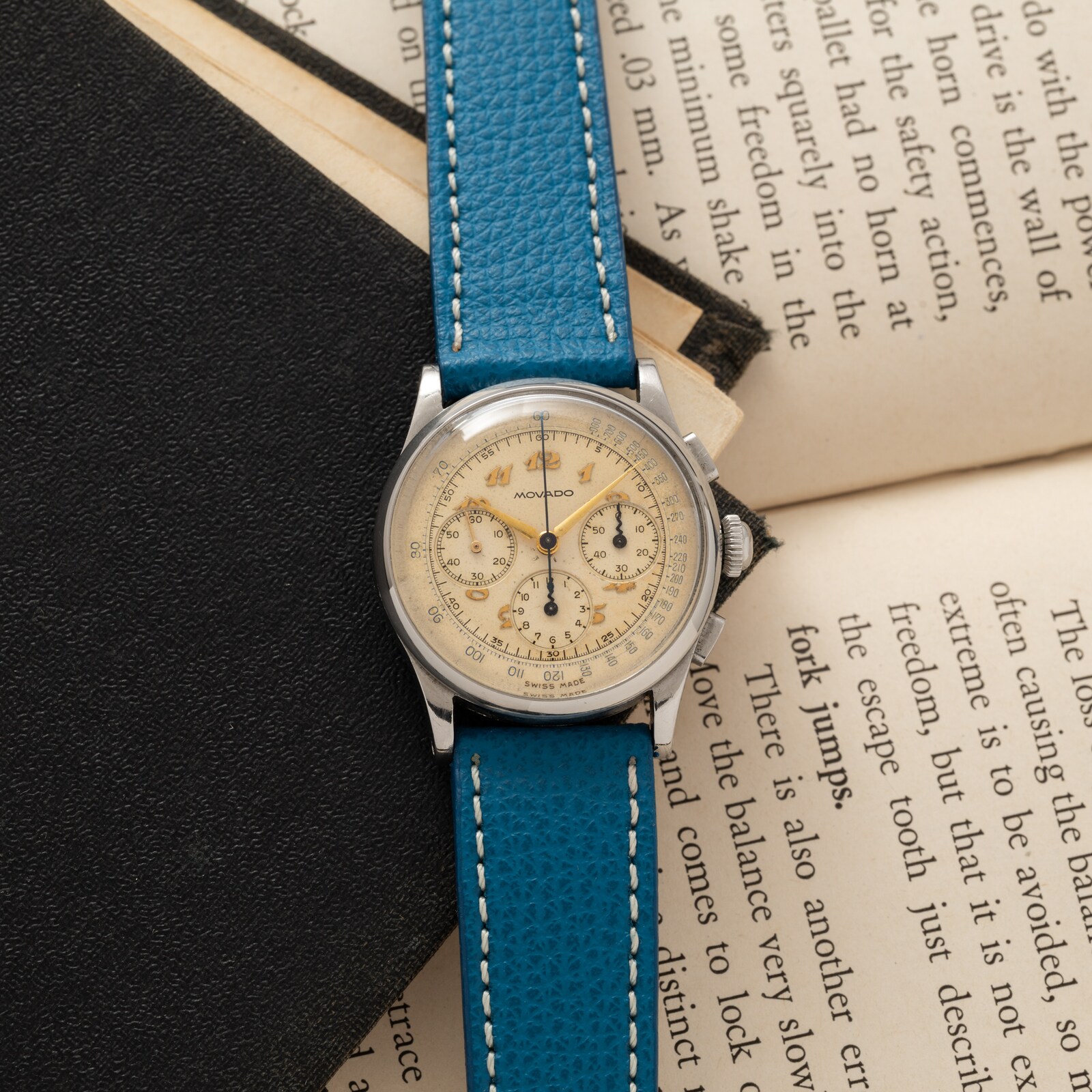 Pre-Owned Movado M95 U.S.A.A.F. Issued Chronograph