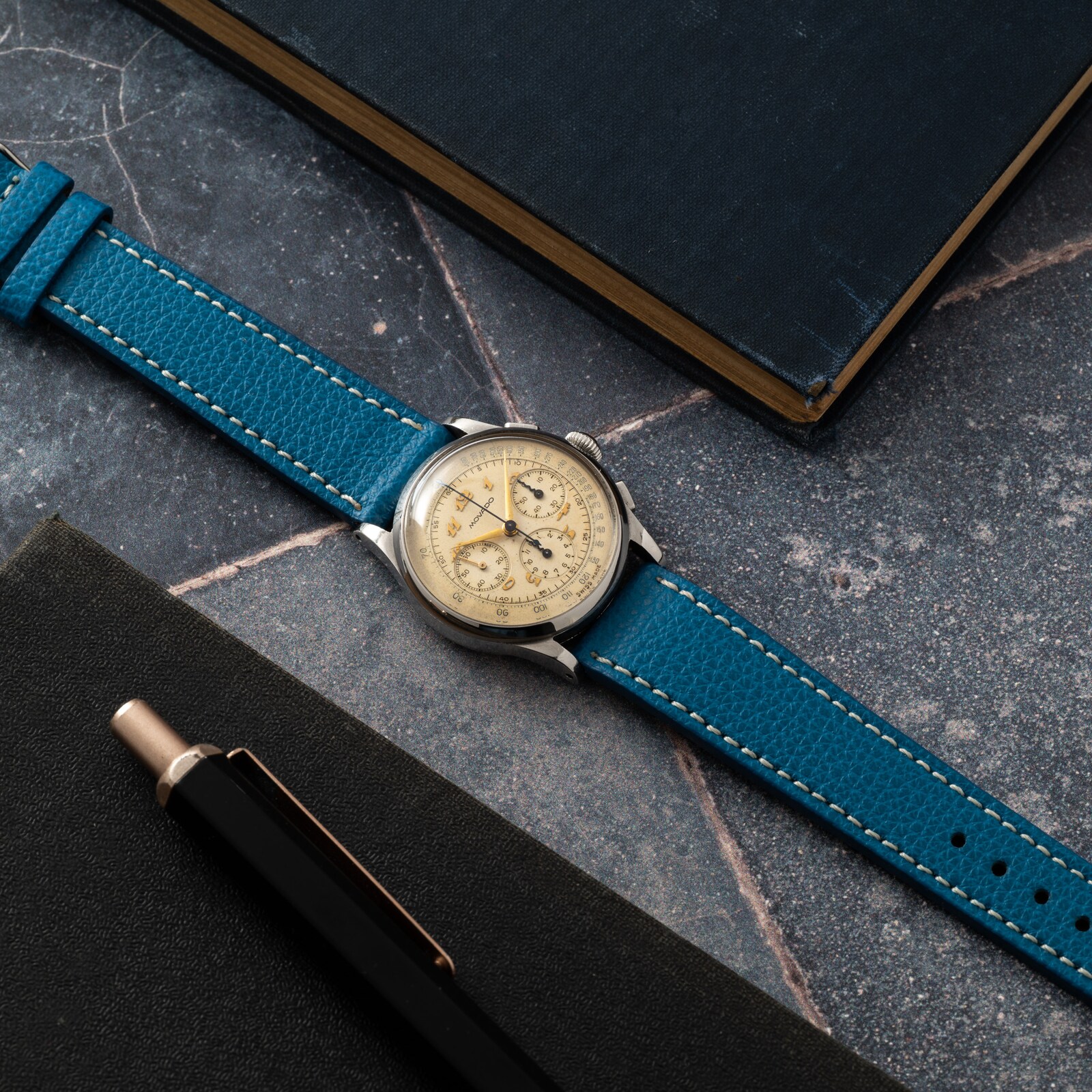 Pre-Owned Movado M95 U.S.A.A.F. Issued Chronograph