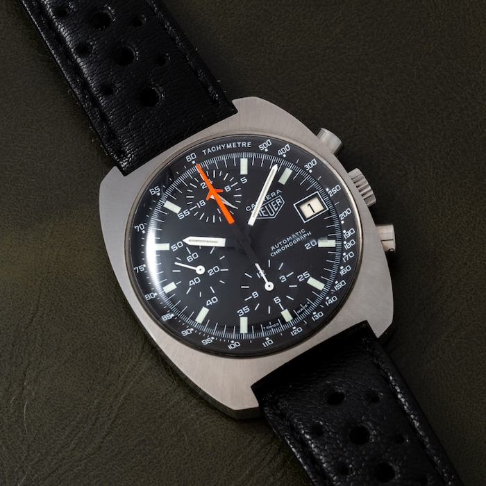 Pre-Owned Heuer Carrera 'Lemania'