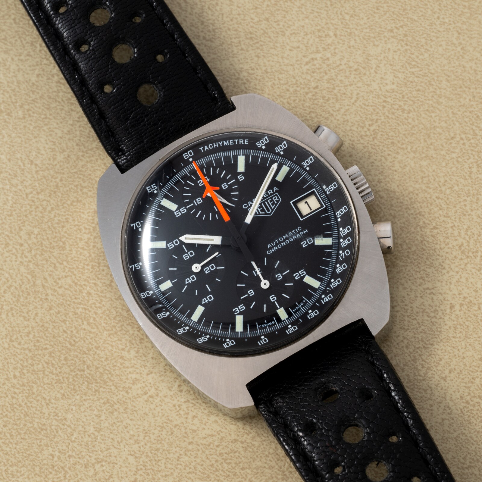 Pre-Owned Heuer Carrera 'Lemania'