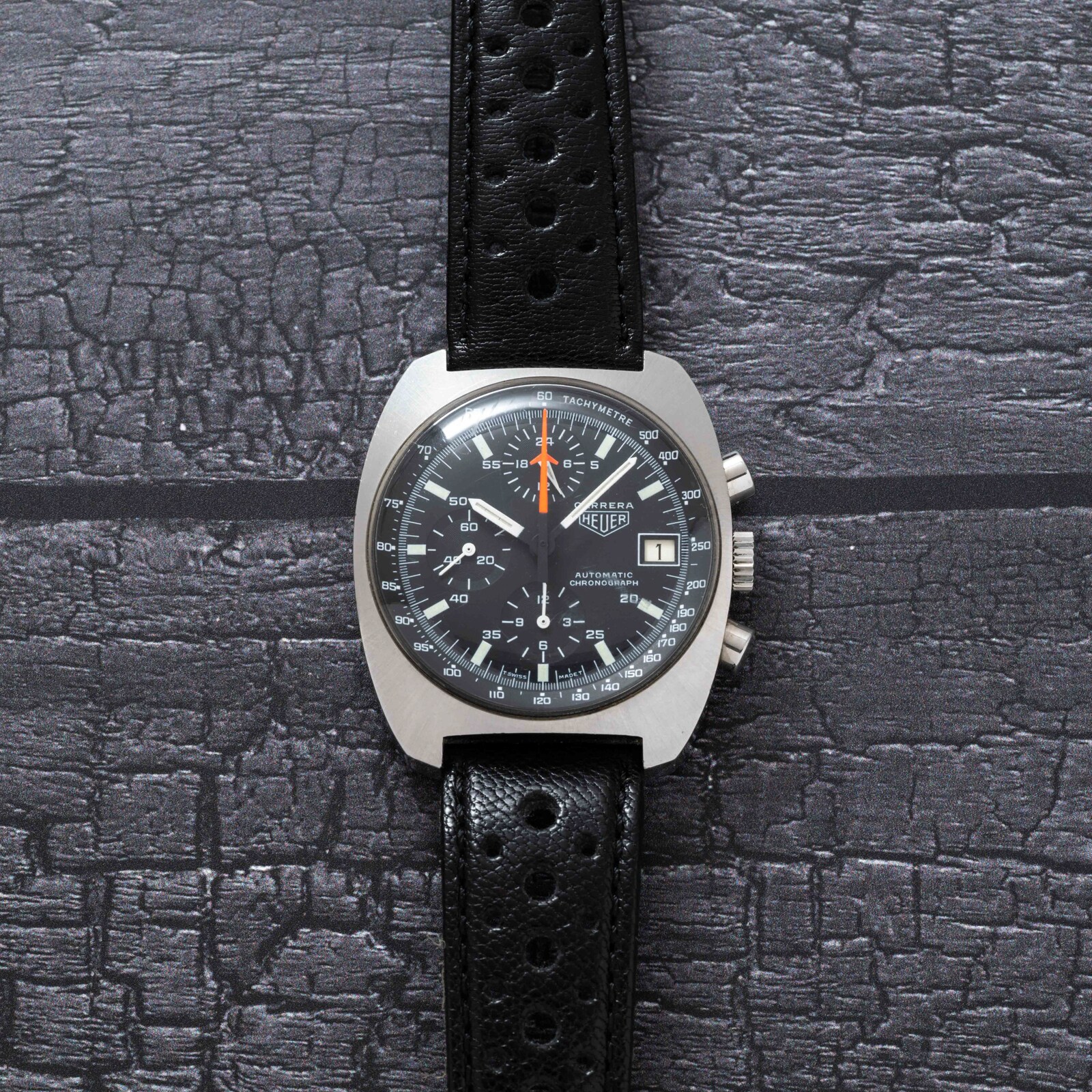 Pre-Owned Heuer Carrera 'Lemania'