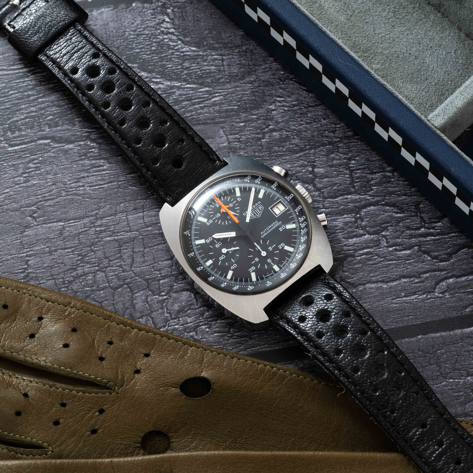 Pre-Owned Heuer Carrera 'Lemania'