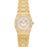 Pre-Owned Audemars Piguet Royal Oak 'Pink MOP' Ladies Diamonds