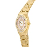 Pre-Owned Audemars Piguet Royal Oak 'Pink MOP' Ladies Diamonds