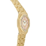Pre-Owned Audemars Piguet Royal Oak 'Pink MOP' Ladies Diamonds