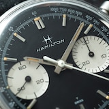 Pre-Owned Hamilton Reverse Panda Chronograph
