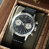 Pre-Owned Hamilton Reverse Panda Chronograph