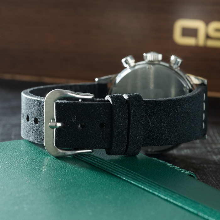 Pre-Owned Hamilton Reverse Panda Chronograph