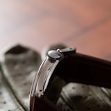 Pre-Owned Longines Salmon' Pointer Date