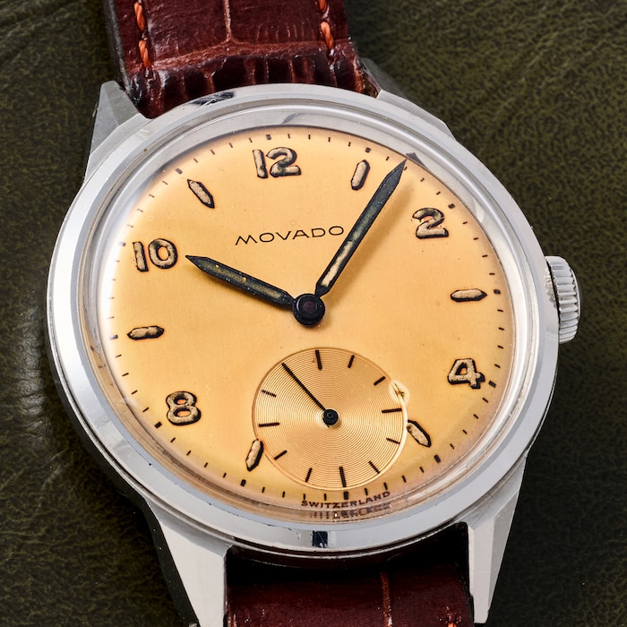 Pre-Owned Movado Calatrava' Field Watch