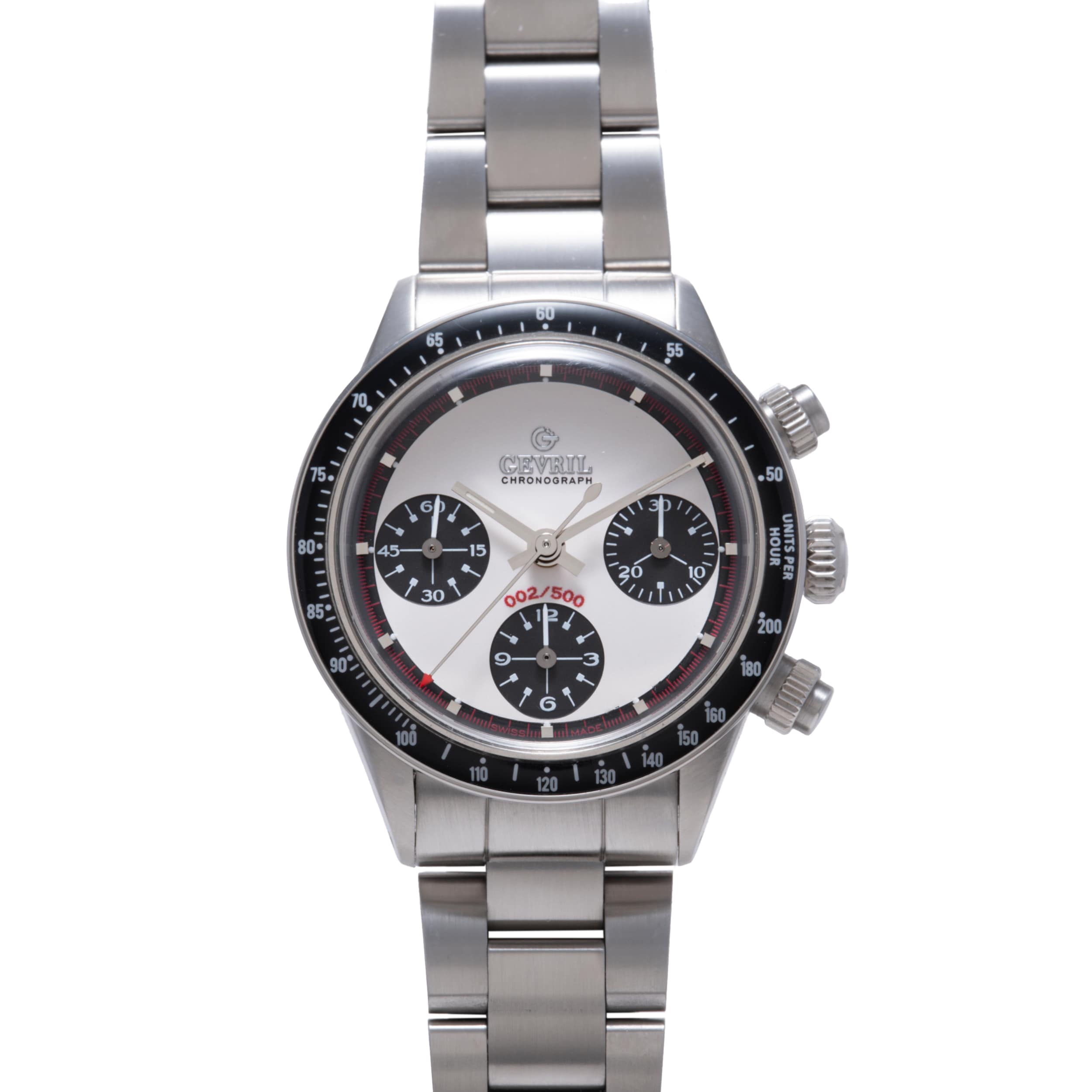 Pre-Owned Gevril Tribeca 'Paul Newman' Chronograph Re-Issue