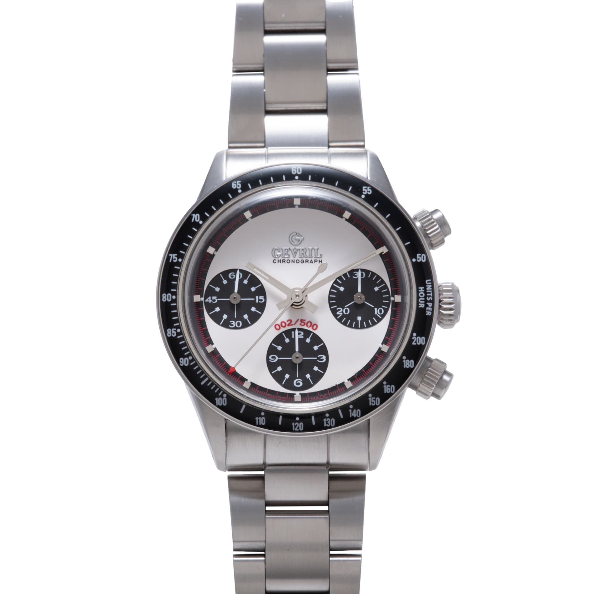 Pre-Owned Gevril Tribeca 'Paul Newman' Chronograph Re-Issue