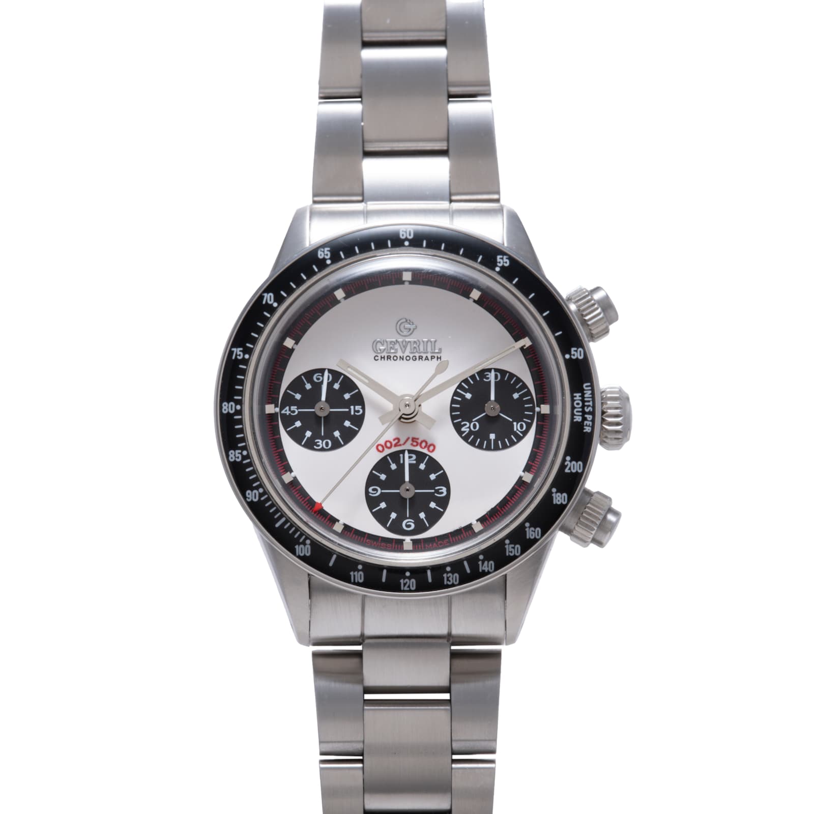 Pre-Owned Gevril Tribeca 'Paul Newman' Chronograph Re-Issue