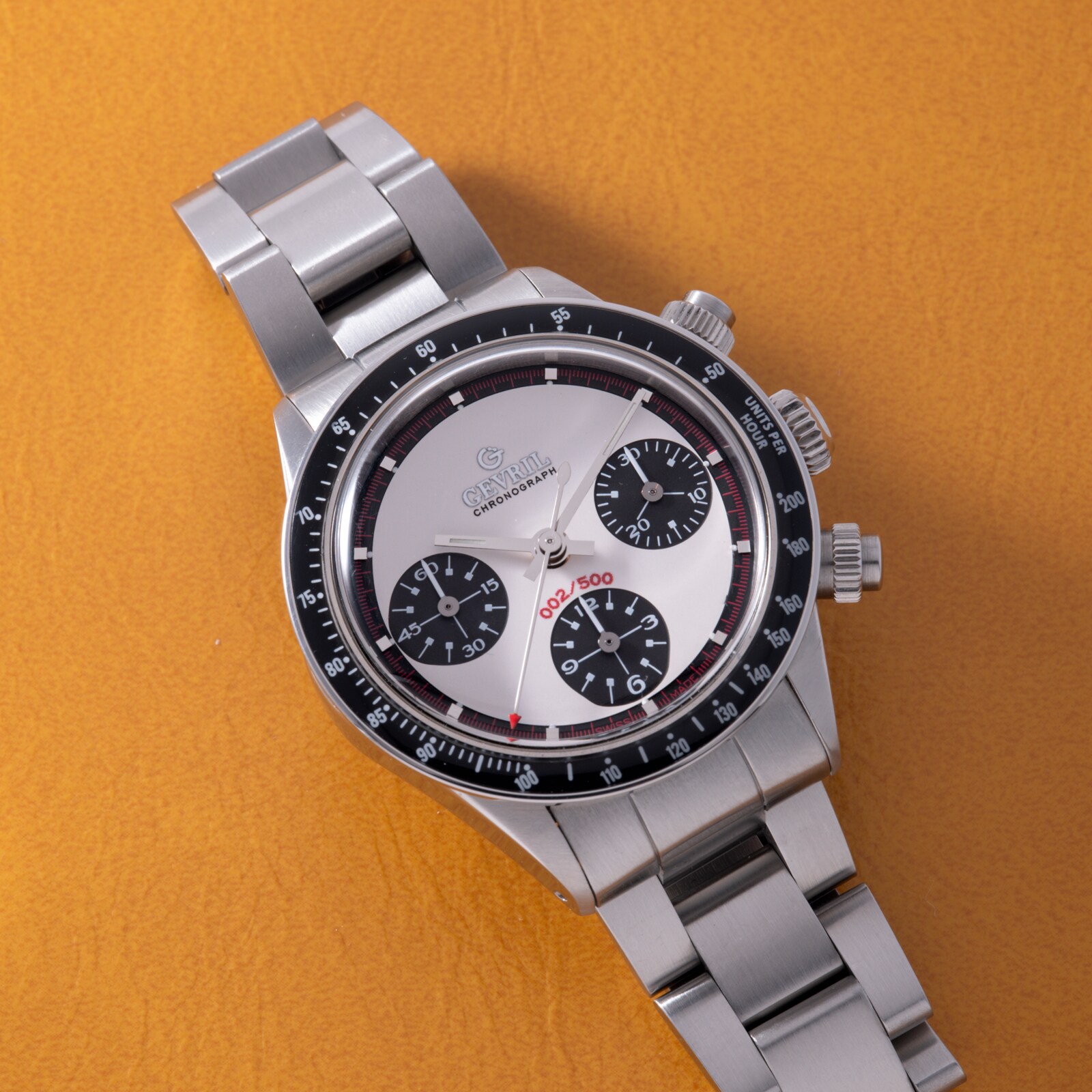 Pre-Owned Gevril Tribeca 'Paul Newman' Chronograph Re-Issue