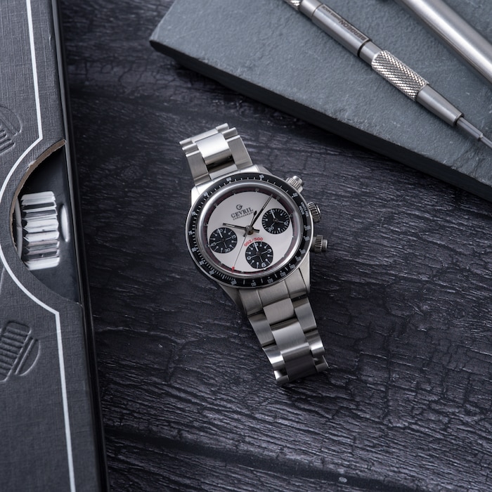 Pre-Owned Gevril Tribeca 'Paul Newman' Chronograph Re-Issue