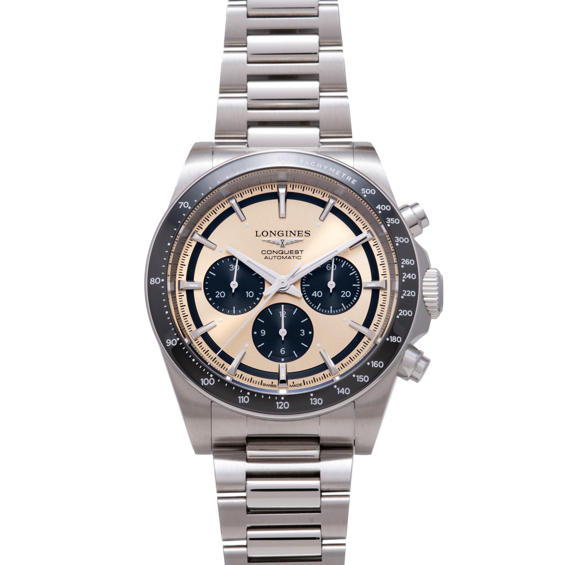 Pre-Owned Longines Conquest Chronograph