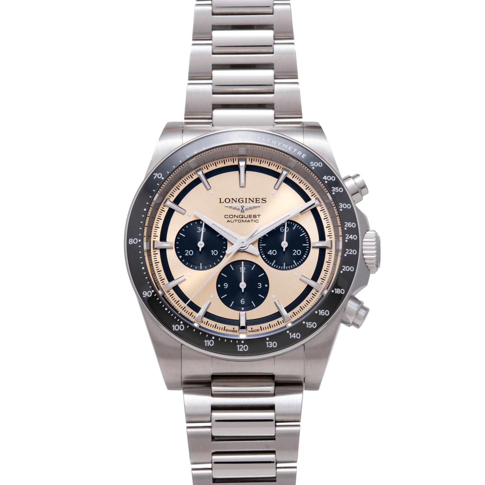 Pre-Owned Longines Conquest Chronograph