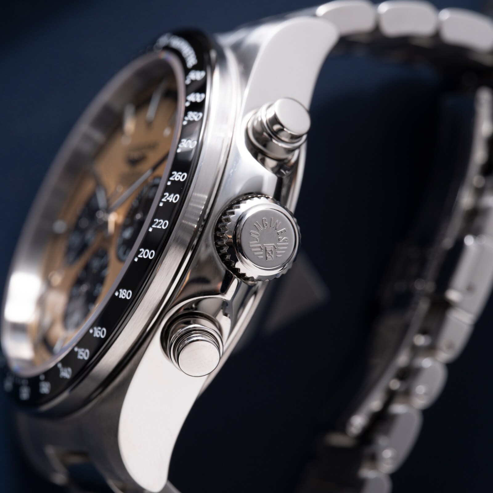 Pre-Owned Longines Conquest Chronograph