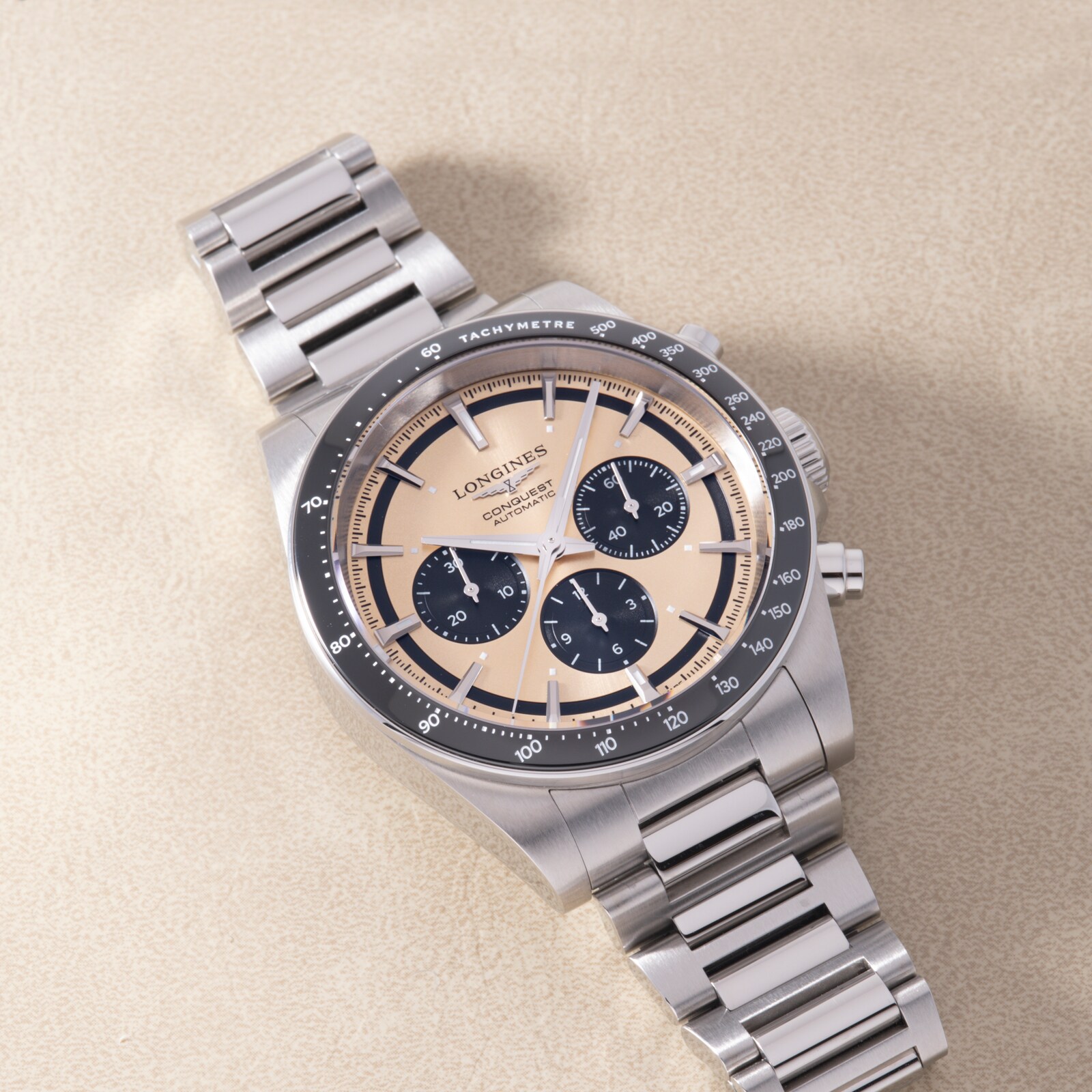 Pre-Owned Longines Conquest Chronograph
