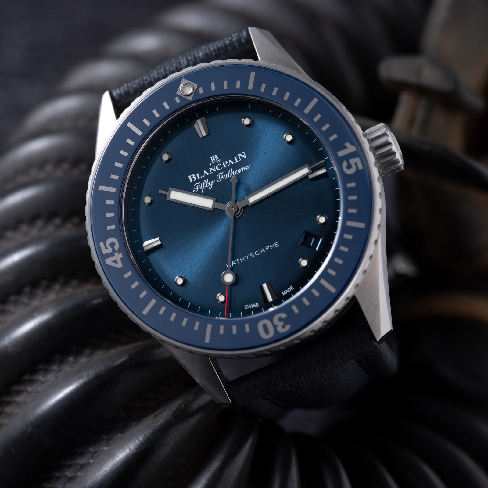 Pre-Owned Blancpain Fifty Fathoms Bathyscaphe