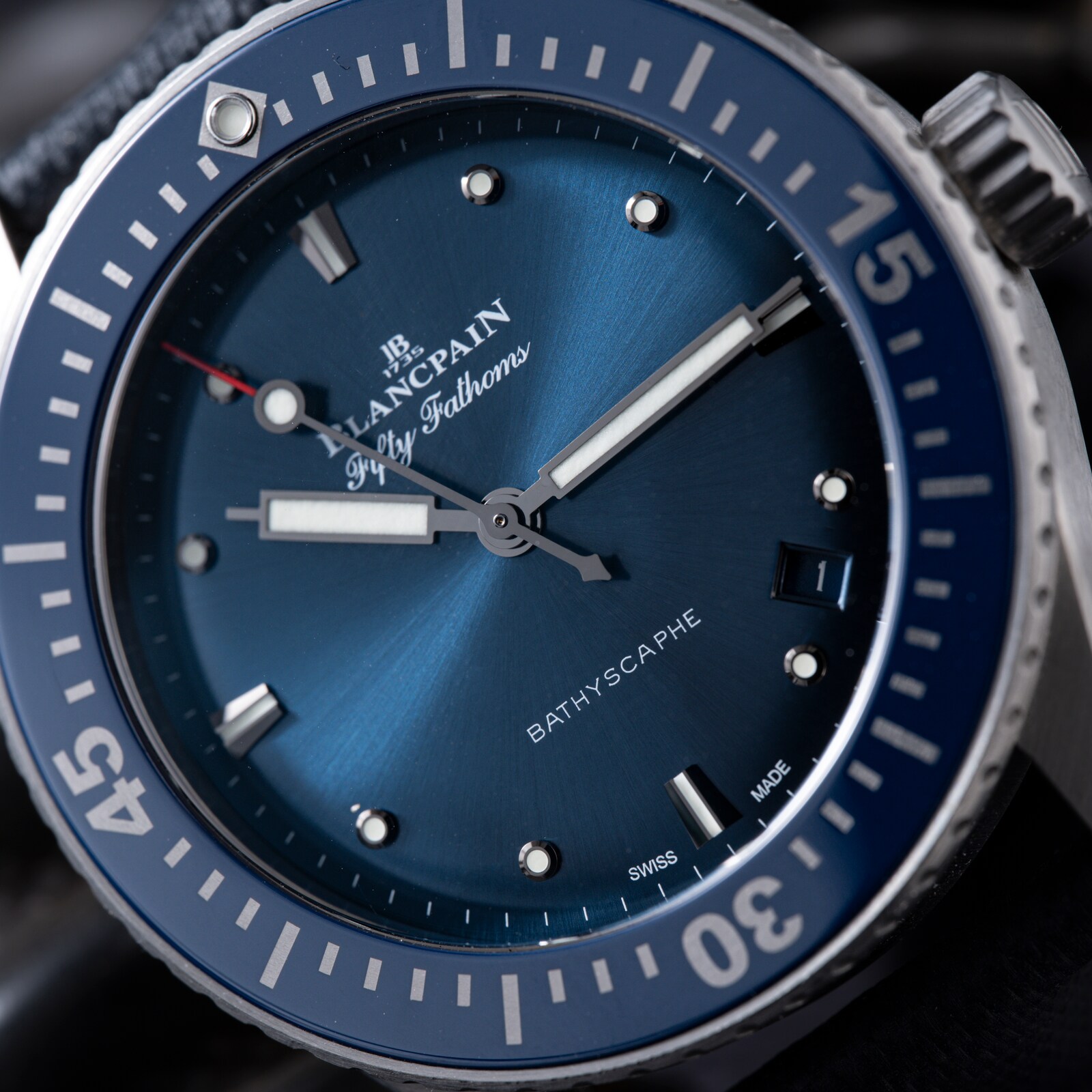 Pre-Owned Blancpain Fifty Fathoms Bathyscaphe