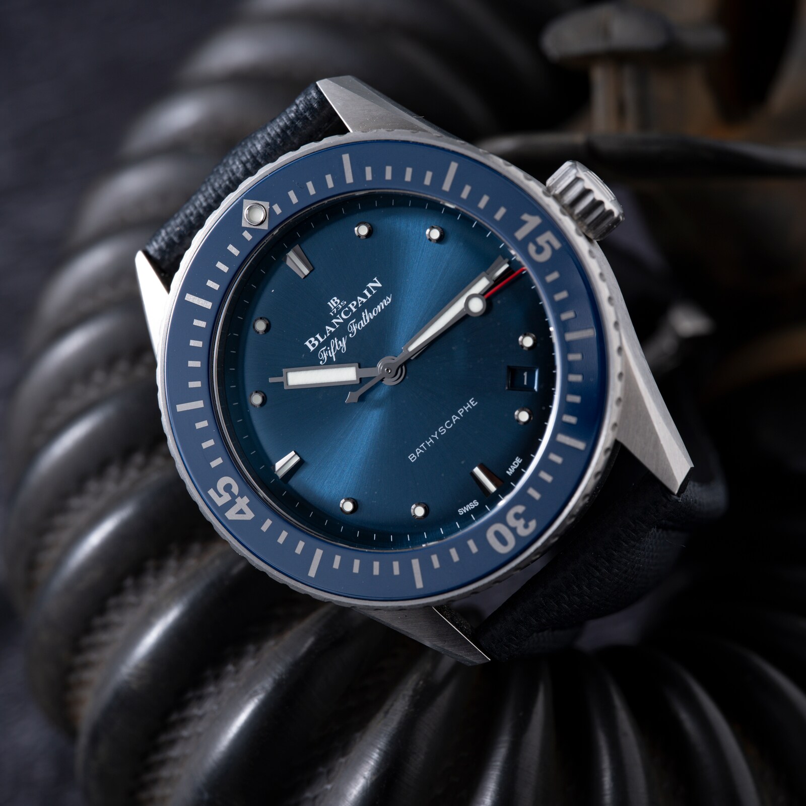 Pre-Owned Blancpain Fifty Fathoms Bathyscaphe
