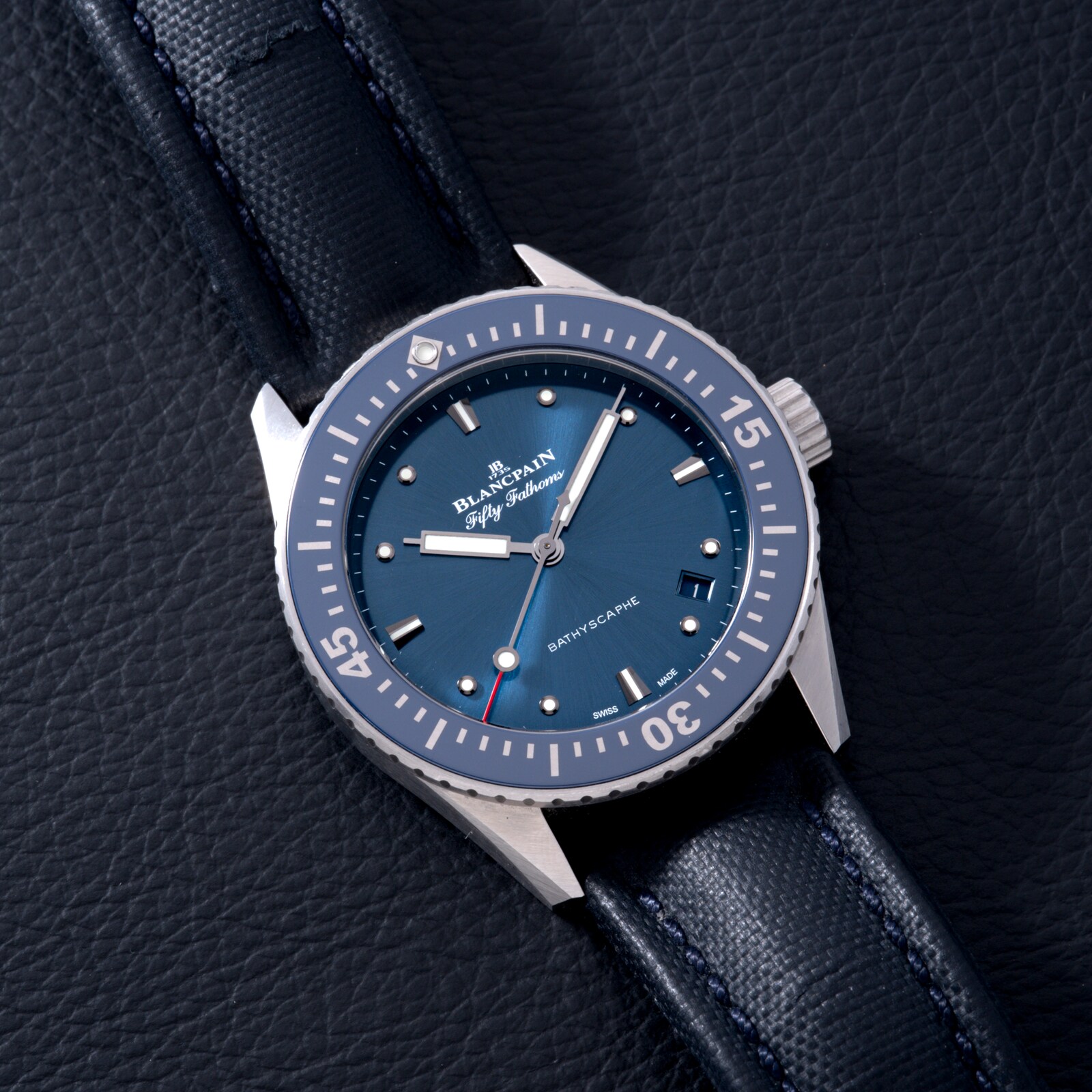 Pre-Owned Blancpain Fifty Fathoms Bathyscaphe
