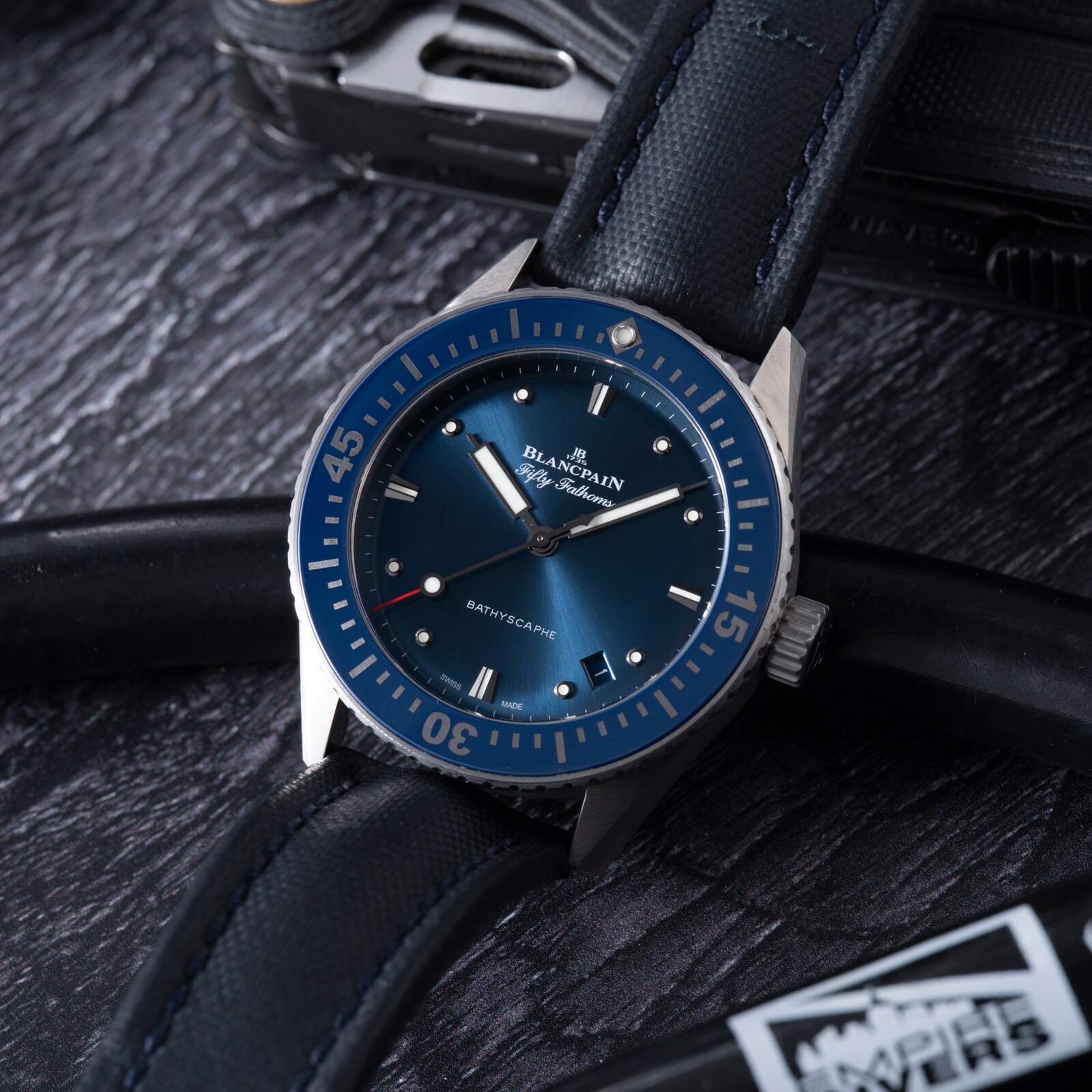 Pre-Owned Blancpain Fifty Fathoms Bathyscaphe