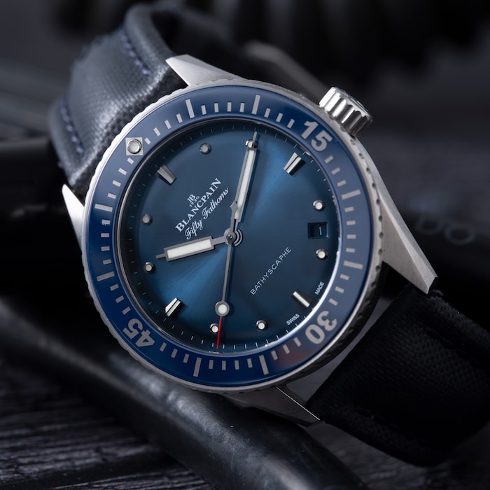 Pre-Owned Blancpain Fifty Fathoms Bathyscaphe