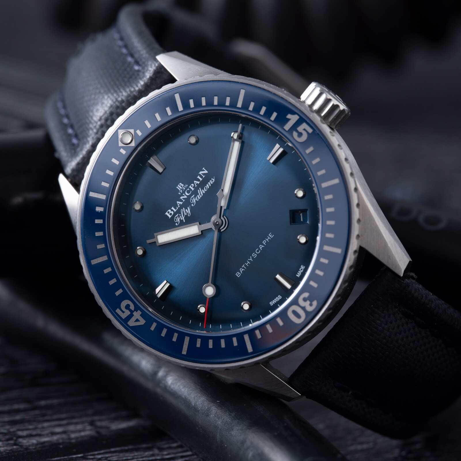Pre-Owned Blancpain Fifty Fathoms Bathyscaphe