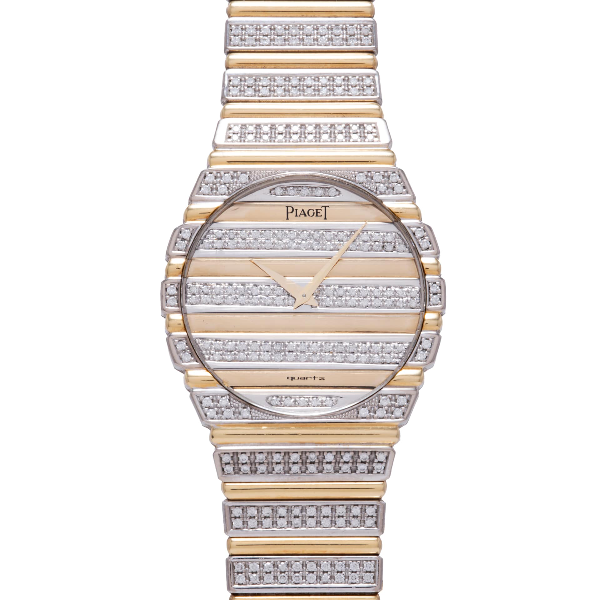 Pre-Owned Piaget Polo Two-Tone Diamonds