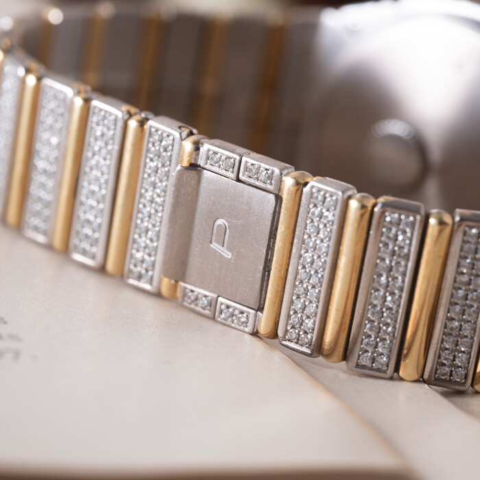 Pre-Owned Piaget Polo Two-Tone Diamonds