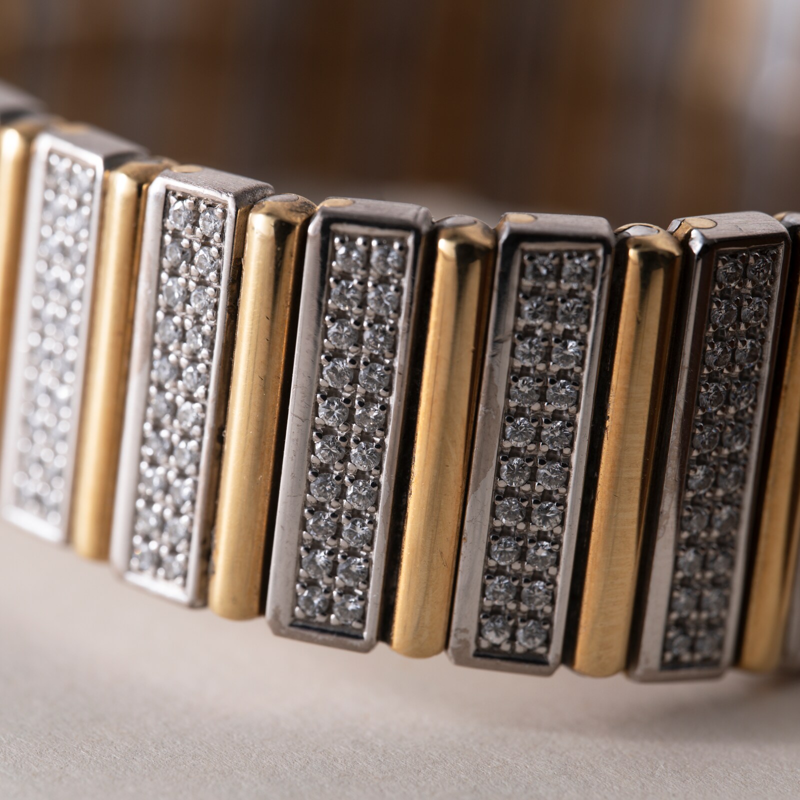 Pre-Owned Piaget Polo Two-Tone Diamonds