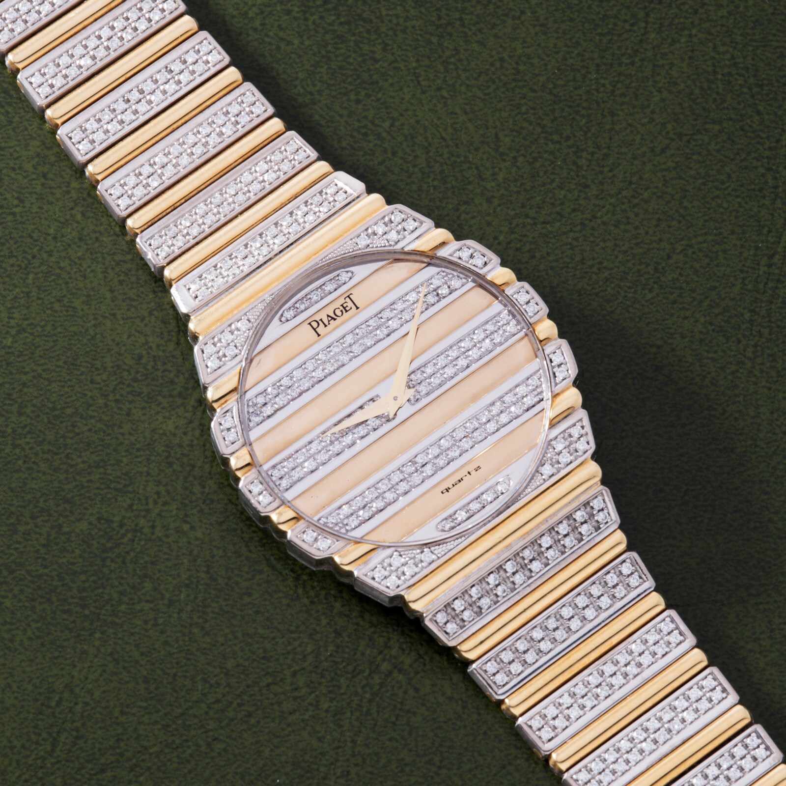 Pre-Owned Piaget Polo Two-Tone Diamonds